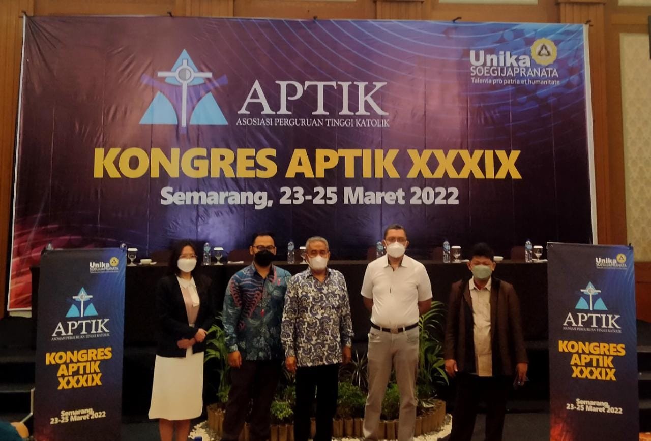 Unika Soegijapranata Jadi Tuan Rumah Kongres ke 39 Aptik 2022, MBKM Jadi Sorotan  UNIKA