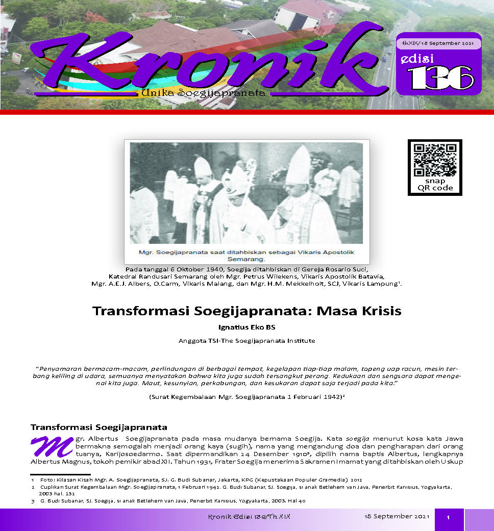 Kronik 136 – Liputan Wisuda Periode III 2021 – UNIKA